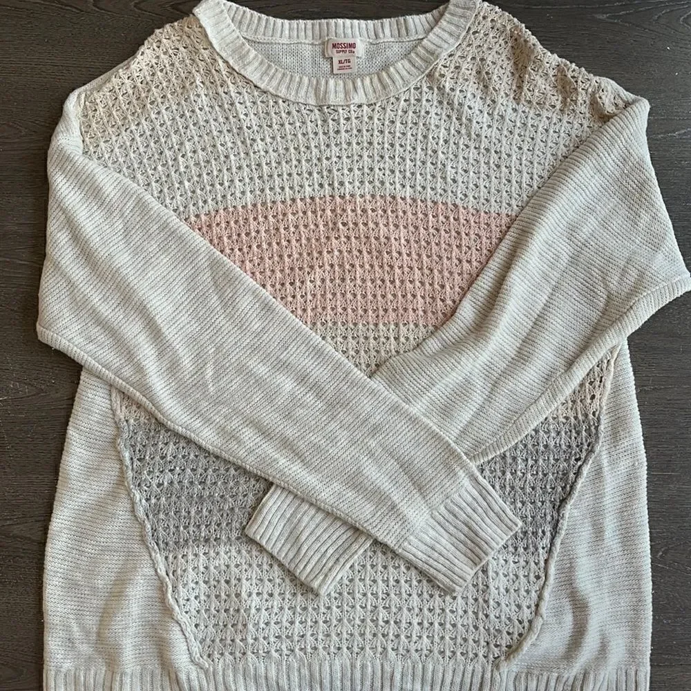 Cream sweater